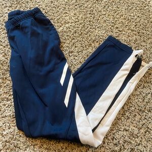 Navy blue sweatpants
